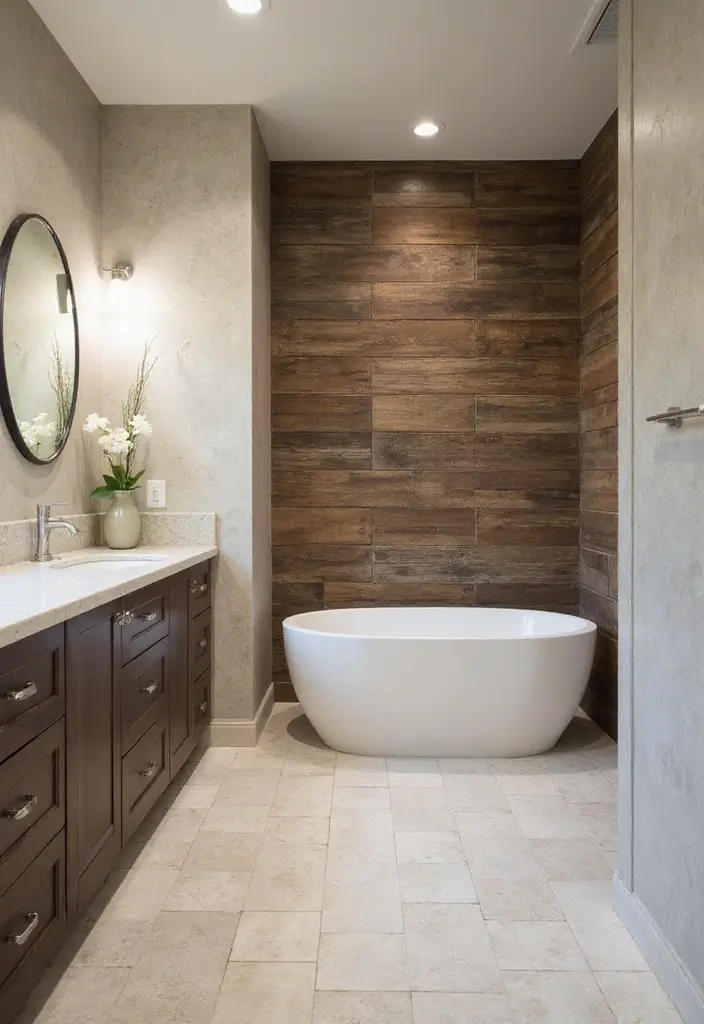 29 Bali Bathroom Design Inspirations With a Tropical Feel 19 29 Bali Bathroom Design Inspirations With a Tropical Feel - 18. Textured Wall Finishes