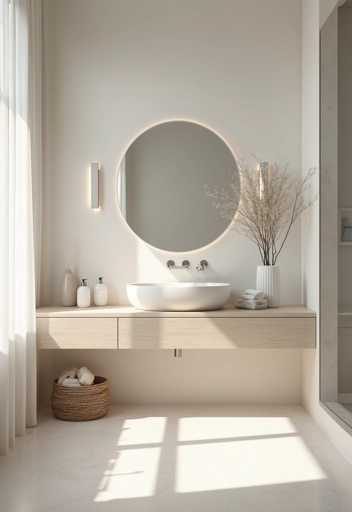 29 Bali Bathroom Design Inspirations With a Tropical Feel 30 29 Bali Bathroom Design Inspirations With a Tropical Feel - 29. Embrace Minimalism