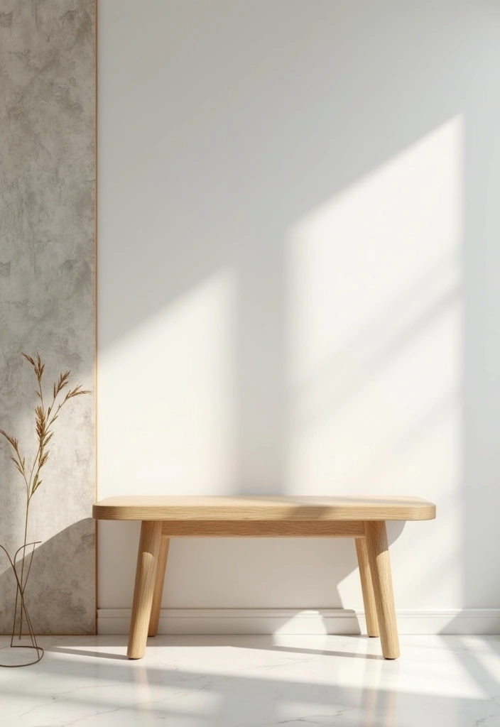 29 Bathroom Bench Ideas That Add Comfort and Functionality 20 29 Bathroom Bench Ideas That Add Comfort and Functionality - 19. Scandinavian Style Bench