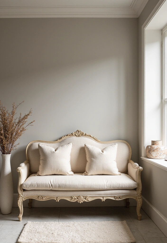 29 Bathroom Bench Ideas That Add Comfort and Functionality 7 29 Bathroom Bench Ideas That Add Comfort and Functionality - 6. Upholstered Bathroom Bench