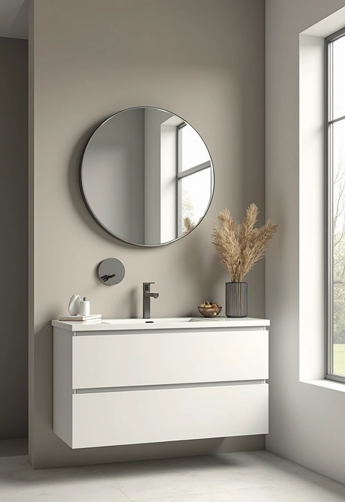 29 Bathroom Corner Decor Ideas That Utilize Every Space 14 29 Bathroom Corner Decor Ideas That Utilize Every Space - 13. Unique Corner Mirrors