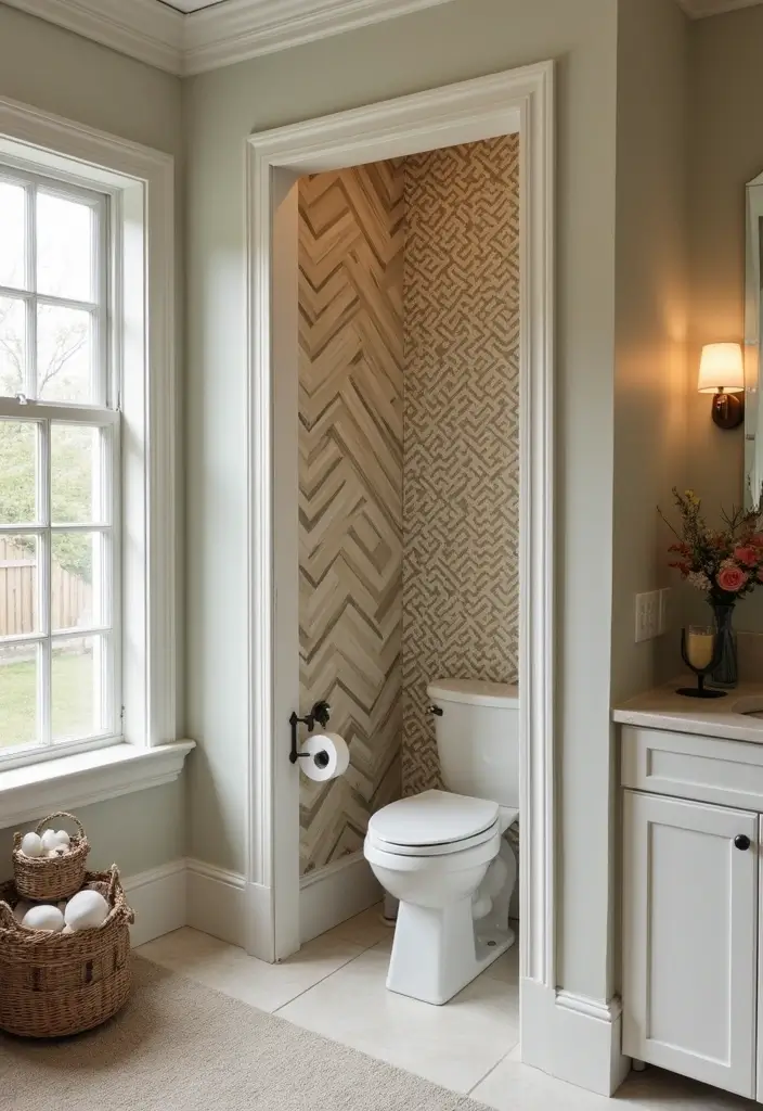29 Bathroom Corner Decor Ideas That Utilize Every Space 24 29 Bathroom Corner Decor Ideas That Utilize Every Space - 23. Corner Privacy Screens