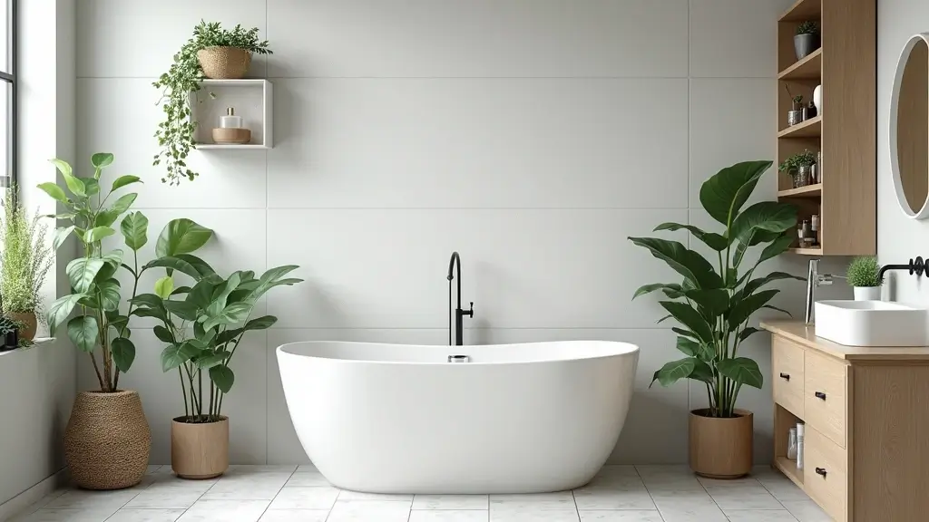 29 Bathroom Corner Decor Ideas That Utilize Every Space 6 29 Bathroom Corner Decor Ideas That Utilize Every Space