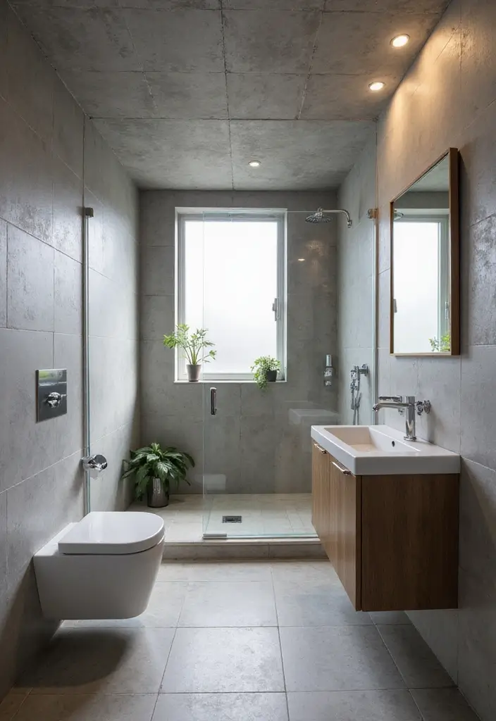 29 Bathroom Ideas Grey Tiles That Create Timeless Style 25 29 Bathroom Ideas Grey Tiles That Create Timeless Style - 24. Grey Tiles on the Ceiling