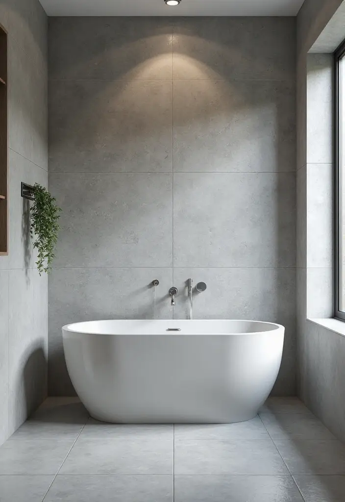 29 Bathroom Ideas Grey Tiles That Create Timeless Style 29 29 Bathroom Ideas Grey Tiles That Create Timeless Style - 28. Grey Tiles in a Home Spa