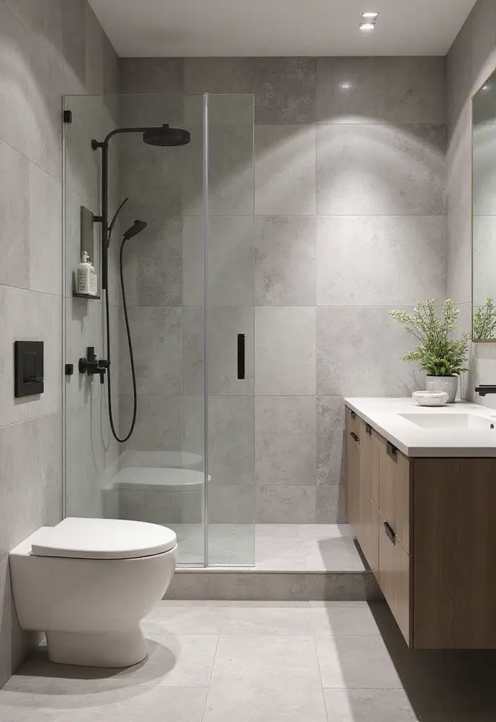 29 Bathroom Tile Combinations Design Trends for 2025 14 29 Bathroom Tile Combinations Design Trends for 2025 - 13. Monochromatic Palettes
