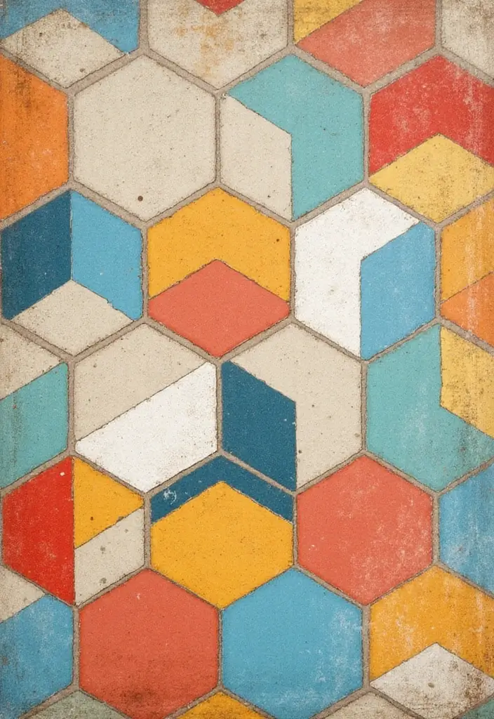 29 Bathroom Tile Combinations Design Trends for 2025 6 29 Bathroom Tile Combinations Design Trends for 2025 - 5. Geometric Patterns