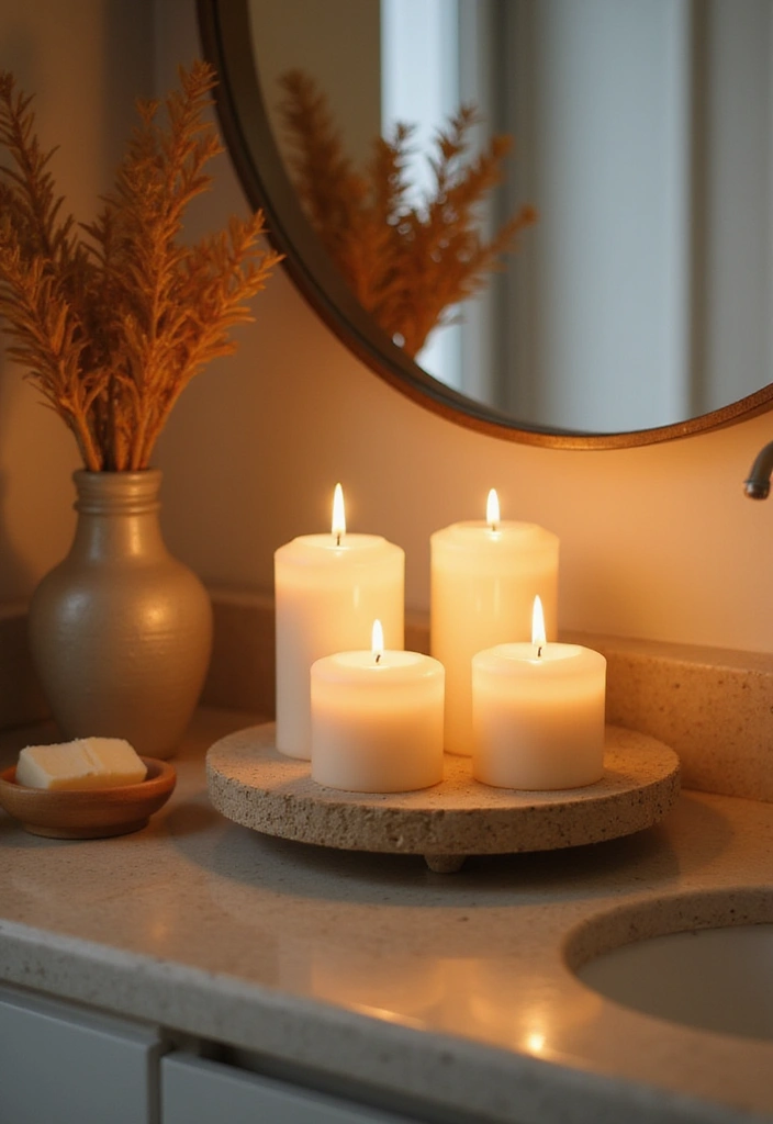 29 Bathroom Toilet Decor Ideas That Add Personality 14 29 Bathroom Toilet Decor Ideas That Add Personality - 13. Eco-Friendly Candles