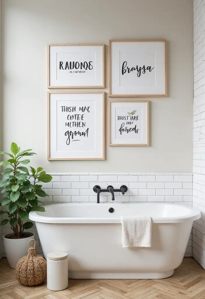29 Bathroom Toilet Decor Ideas That Add Personality 19 29 Bathroom Toilet Decor Ideas That Add Personality - 18. Fun Quotes and Sayings
