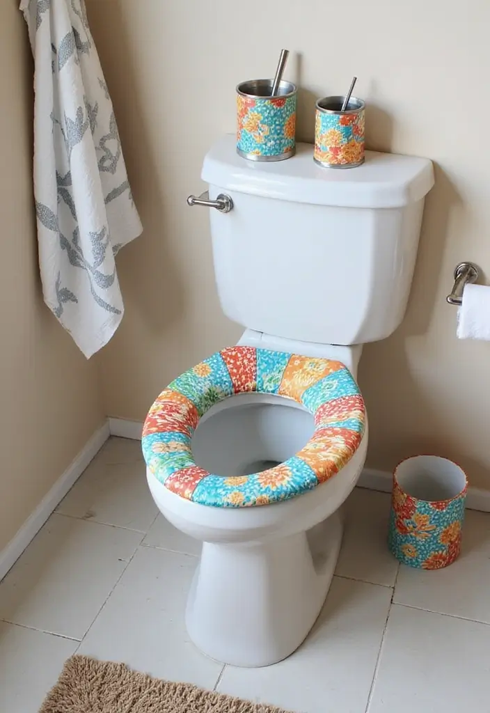 29 Bathroom Toilet Decor Ideas That Add Personality 3 29 Bathroom Toilet Decor Ideas That Add Personality - 2. Quirky Toilet Seat Covers