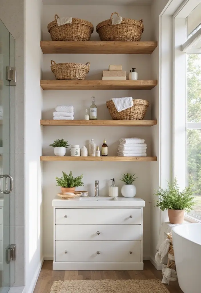 29 Bathroom Toilet Decor Ideas That Add Personality 26 29 Bathroom Toilet Decor Ideas That Add Personality - 25. Bamboo Storage Solutions