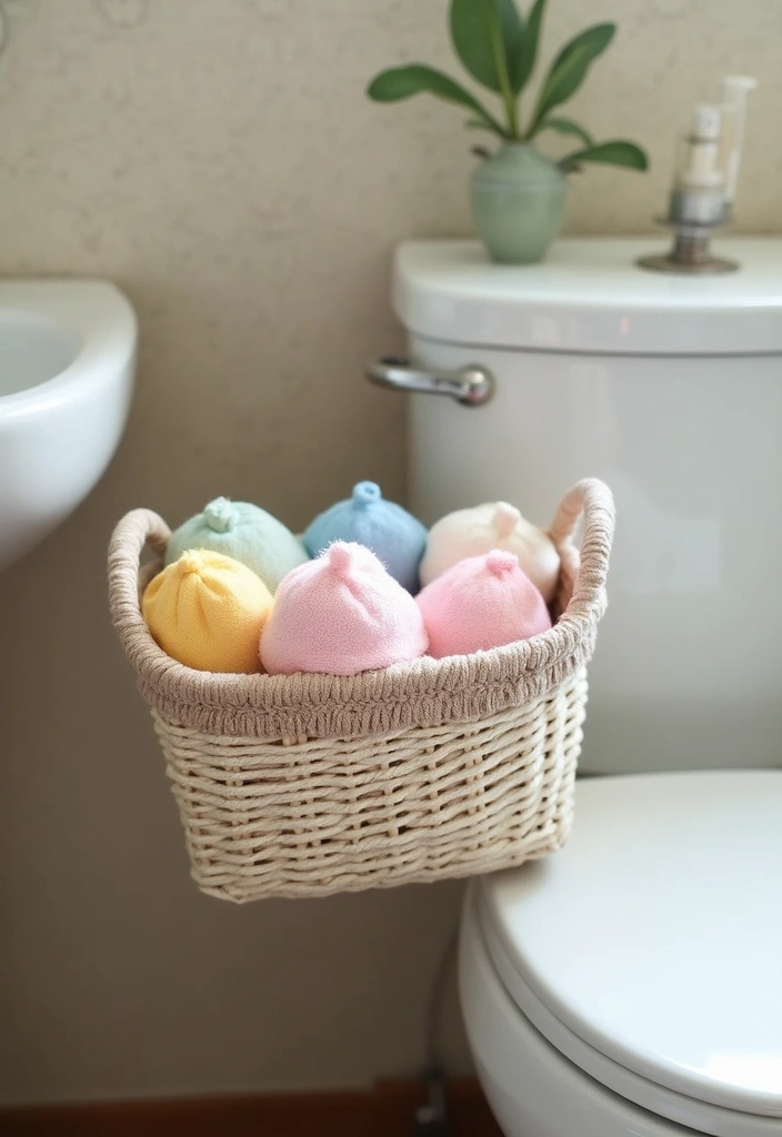 29 Bathroom Toilet Decor Ideas That Add Personality 6 29 Bathroom Toilet Decor Ideas That Add Personality - 5. Reusable Cotton Wipes