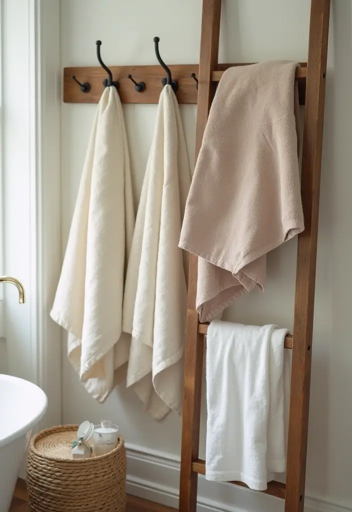 29 Bathroom Toilet Decor Ideas That Add Personality 9 29 Bathroom Toilet Decor Ideas That Add Personality - 8. Sustainable Linen Towels