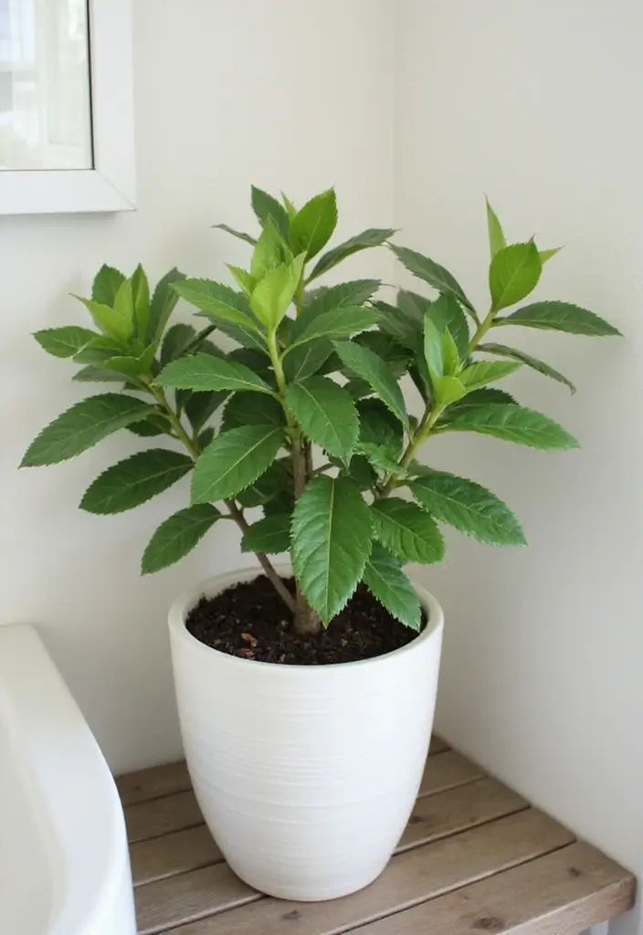29 Plant in Bathroom Ideas That Thrive Indoors - 11. Chinese Evergreen