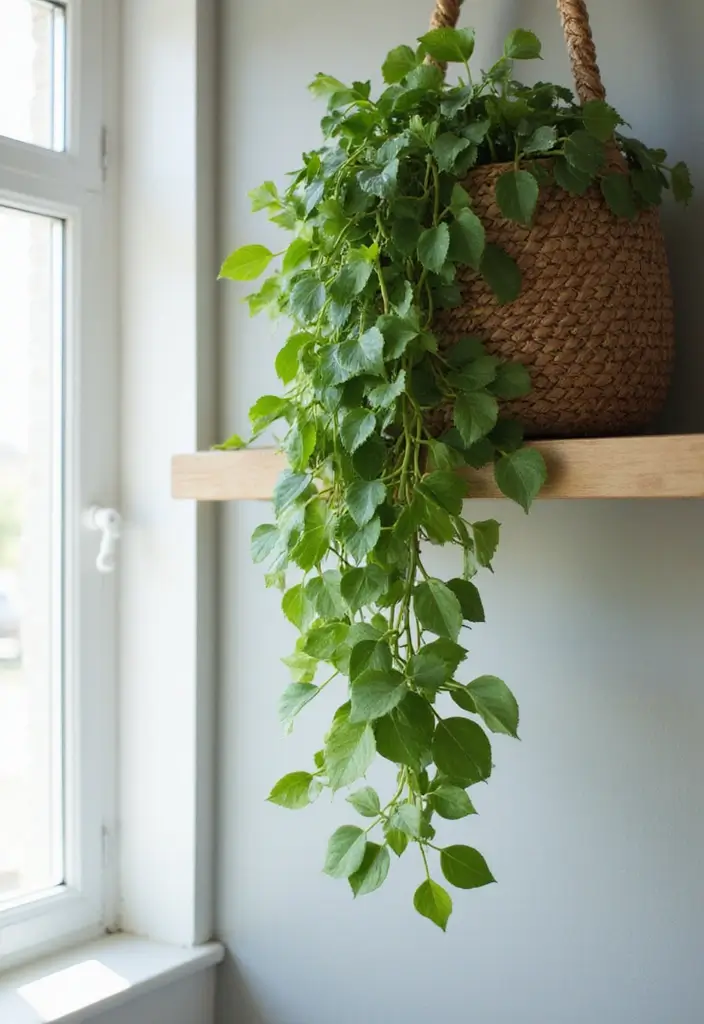 29 Plant in Bathroom Ideas That Thrive Indoors - 27. Hoya Plant