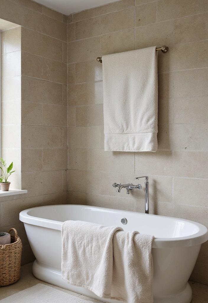 29 Pool Bathroom Ideas That Feel Resort-Ready 19 29 Pool Bathroom Ideas That Feel Resort-Ready - 18. Luxurious Fabrics