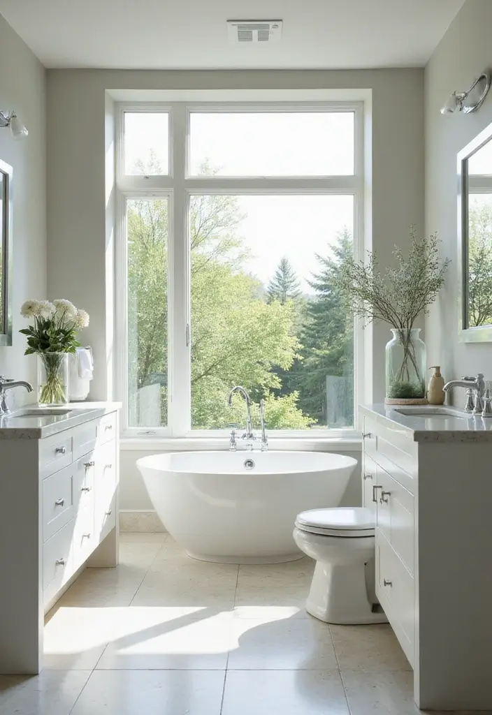 29 Pool Bathroom Ideas That Feel Resort-Ready 29 29 Pool Bathroom Ideas That Feel Resort-Ready - 28. Natural Light Maximization