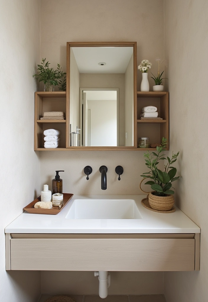 29 Small Indian Bathroom Ideas That Maximize Every Inch 13 29 Small Indian Bathroom Ideas That Maximize Every Inch - 12. Multi-functional Accessories