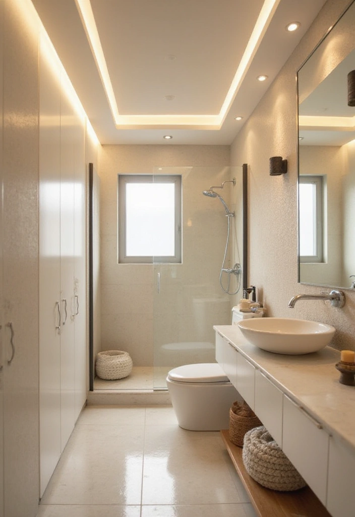 29 Small Indian Bathroom Ideas That Maximize Every Inch 16 29 Small Indian Bathroom Ideas That Maximize Every Inch - 15. Use Light Colors