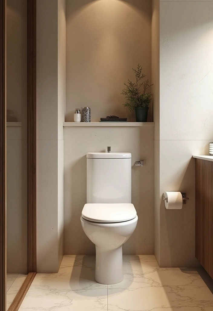 29 Small Indian Bathroom Ideas That Maximize Every Inch 24 29 Small Indian Bathroom Ideas That Maximize Every Inch - 23. Smart Toilet Accessories