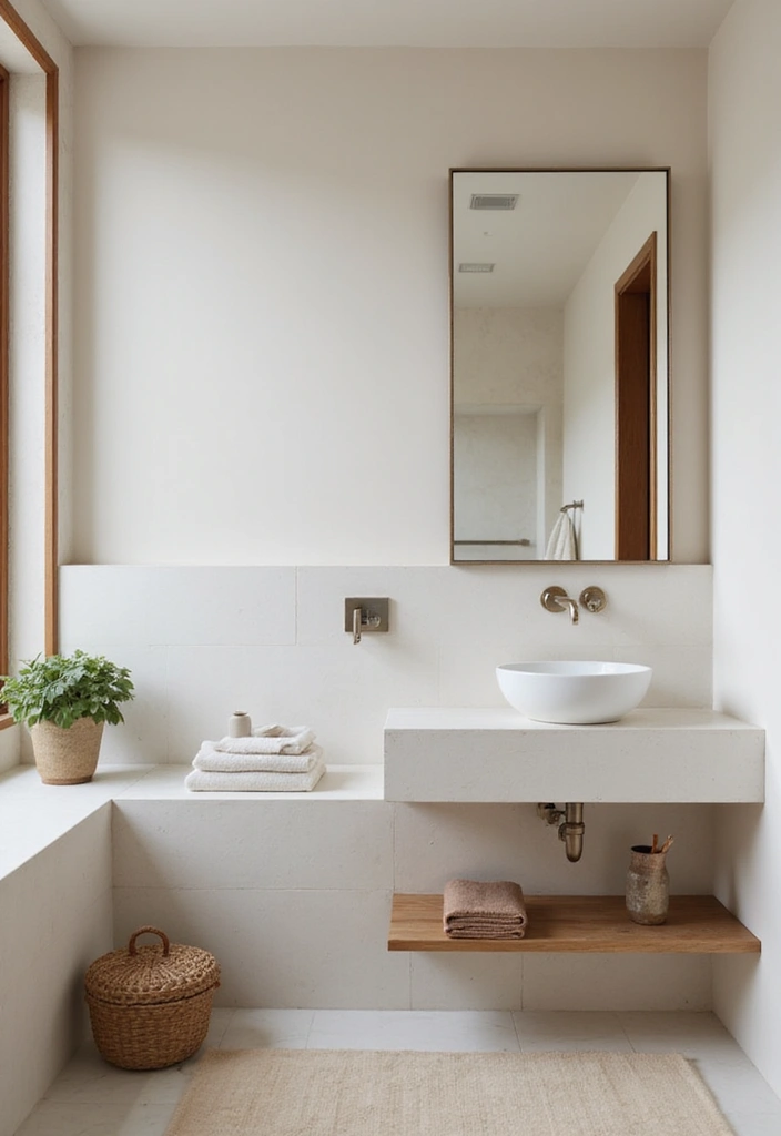 29 Small Indian Bathroom Ideas That Maximize Every Inch 30 29 Small Indian Bathroom Ideas That Maximize Every Inch - 29. Embrace Minimalism