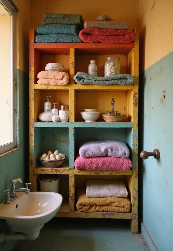 29 Small Indian Bathroom Ideas That Maximize Every Inch 5 29 Small Indian Bathroom Ideas That Maximize Every Inch - 4. Vertical Storage Solutions