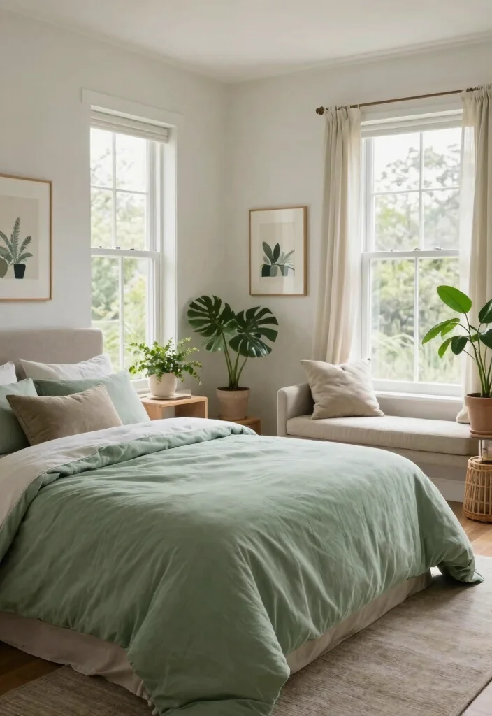 15 Bedroom With Windows on Each Side of Bed Ideas for Perfect Symmetry 16 15 Bedroom With Windows on Each Side of Bed Ideas for Perfect Symmetry - 15. Personal Oasis 1