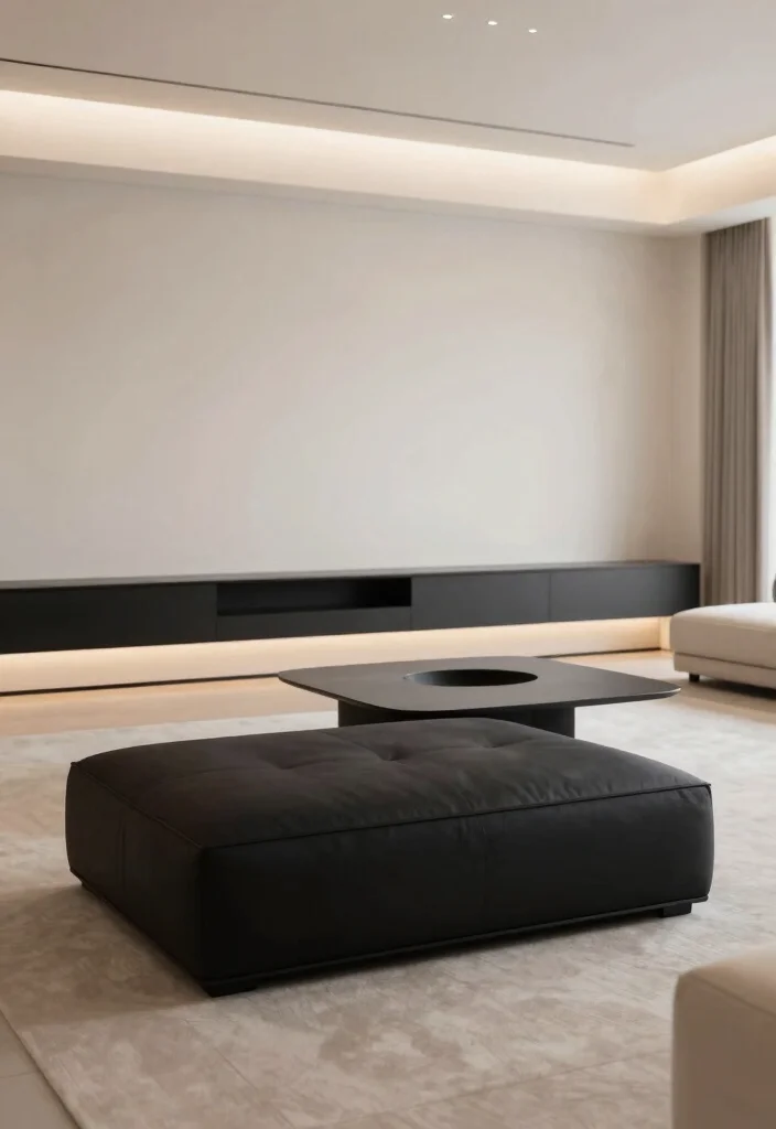 15 Black and Silver Living Room Decor Ideas: Sleek Glam Style 15 15 Black and Silver Living Room Decor Ideas: Sleek Glam Style - 14. Functional Furniture 1