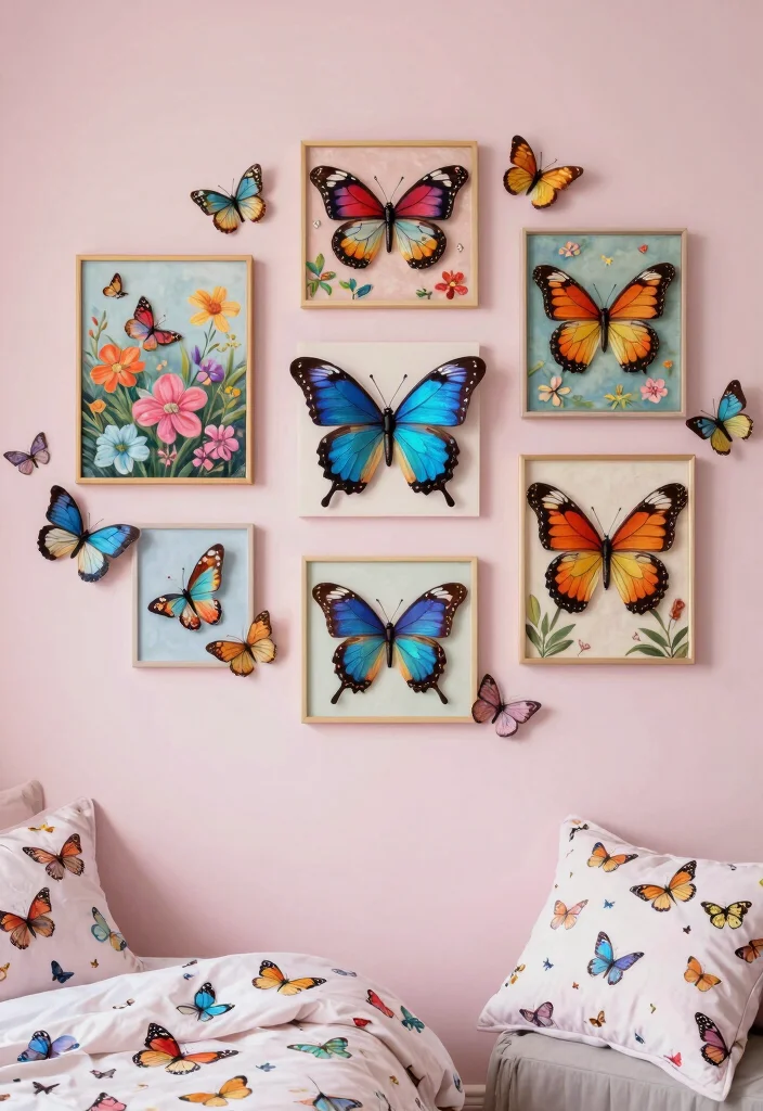 15 Butterfly Bedroom Ideas Kids Will Love 2 15 Butterfly Bedroom Ideas Kids Will Love - 1. Butterfly Wall Art: Making a Statement 1