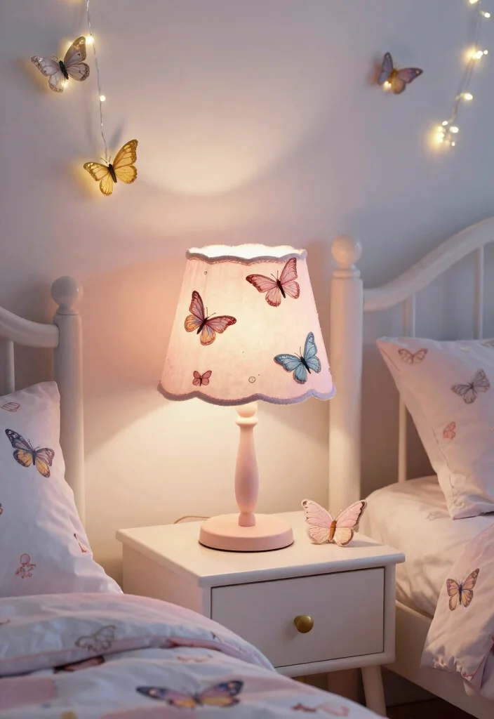 15 Butterfly Bedroom Ideas Kids Will Love 6 15 Butterfly Bedroom Ideas Kids Will Love - 5. Butterfly-Themed Lighting 1