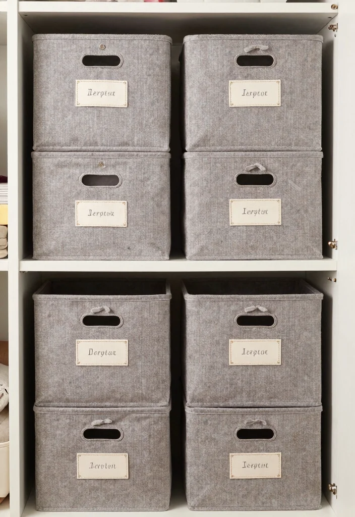 15 Closet Ideas for Small Bedrooms: Smart Space-Saving Storage 14 15 Closet Ideas for Small Bedrooms: Smart Space-Saving Storage - 13. Add Labels for Easy Identification 1