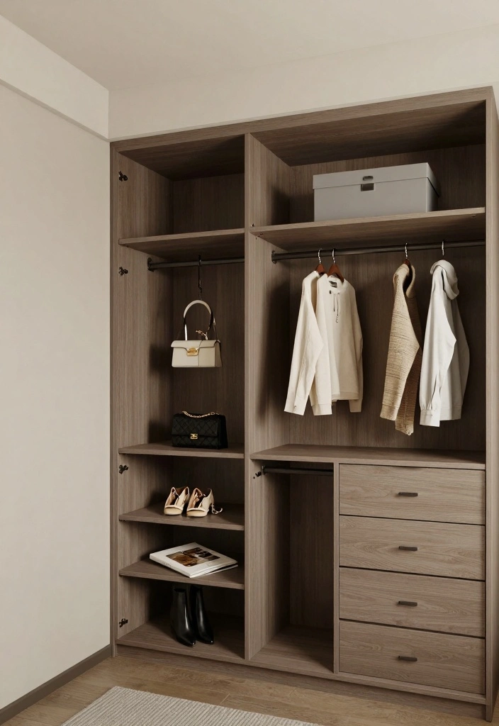 15 Closet Ideas for Small Bedrooms: Smart Space-Saving Storage 9 15 Closet Ideas for Small Bedrooms: Smart Space-Saving Storage - 8. Invest in a Closet System 1