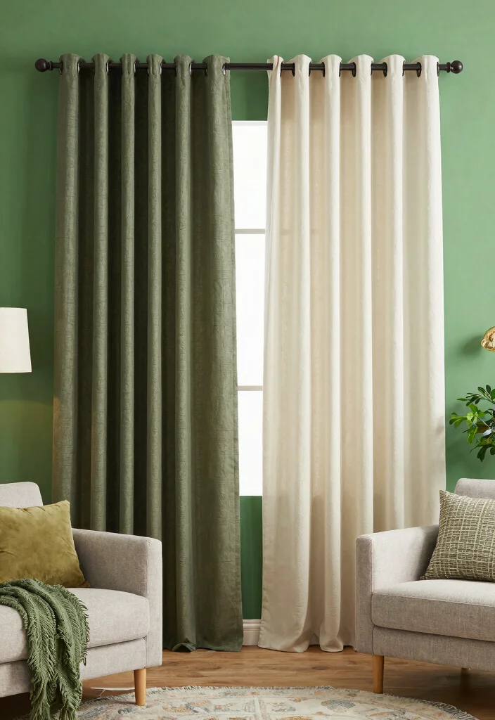 15 Curtains for Green Walls Living Room Ideas Perfect Pairings 17 15 Curtains for Green Walls Living Room Ideas Perfect Pairings - Conclusion 1