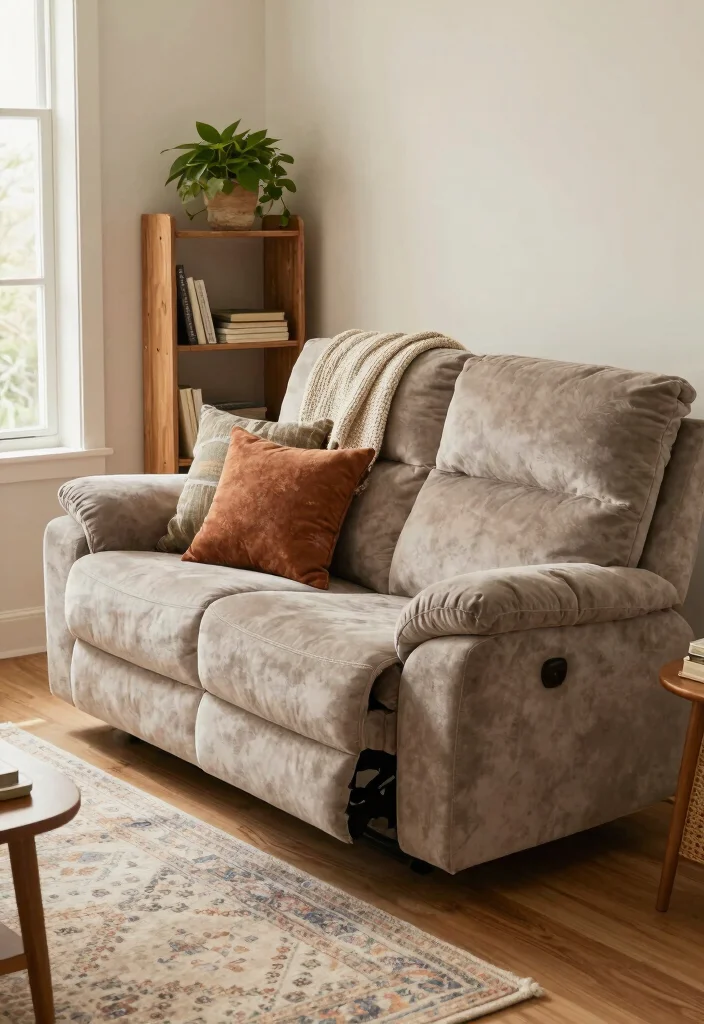 15 Reclining Sofa Living Room Layout Ideas: Comfort First 4 15 Reclining Sofa Living Room Layout Ideas: Comfort First - 3. Corner Comfort 1