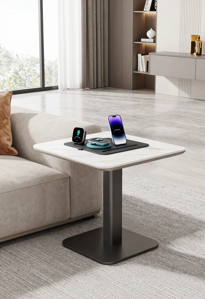 15 Sofa Corner Table Living Room Ideas for Smart Small Spaces 14 15 Sofa Corner Table Living Room Ideas for Smart Small Spaces - 13. Smart Tech Integration 1