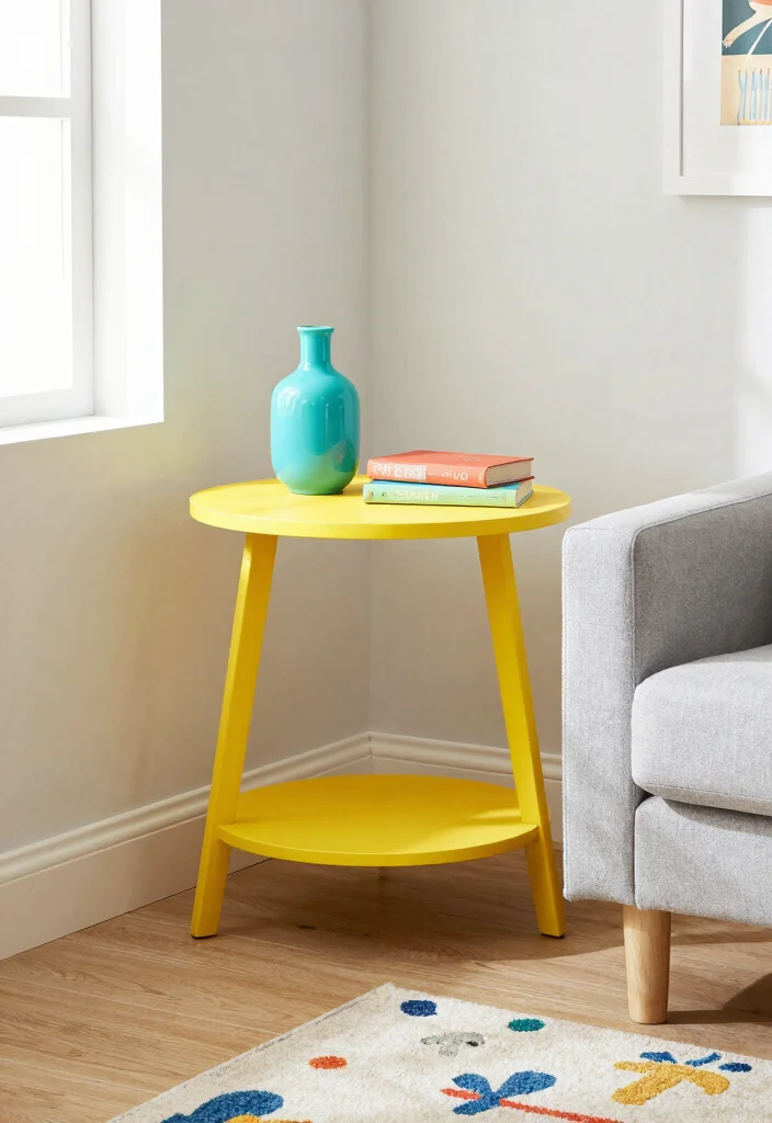 15 Sofa Corner Table Living Room Ideas for Smart Small Spaces 8 15 Sofa Corner Table Living Room Ideas for Smart Small Spaces - 7. Play with Colors 1