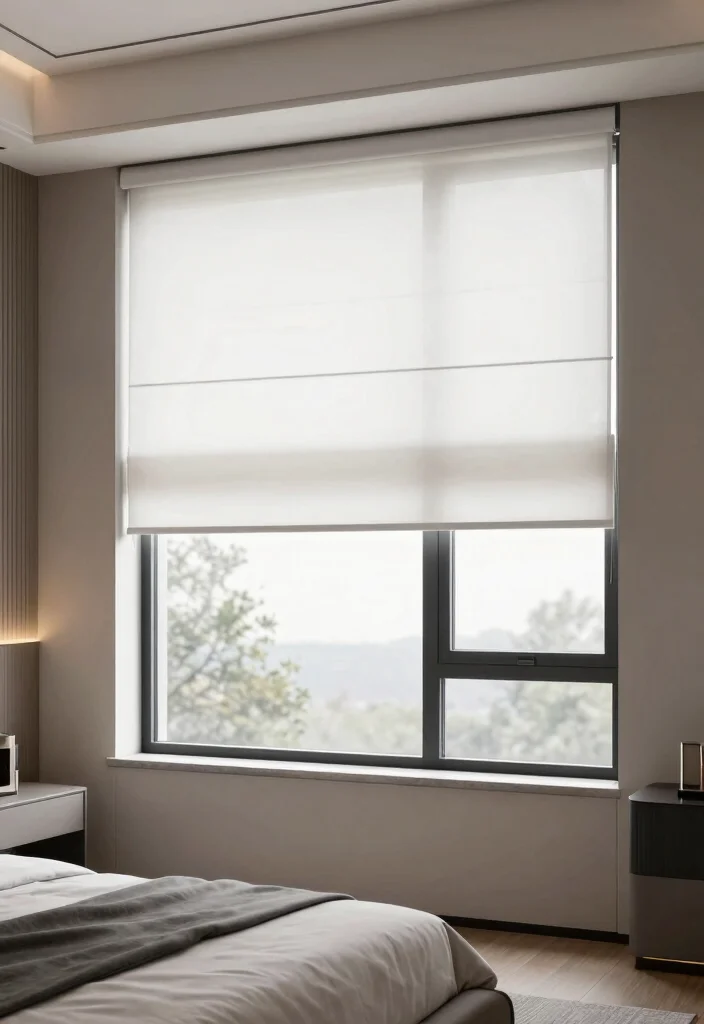 16 Bedroom Window Treatments Ideas: Functional and Stylish 17 16 Bedroom Window Treatments Ideas: Functional and Stylish - 16. Smart Window Treatments 1