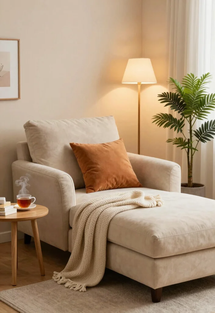 16 Chaise Lounge Living Room Arrangement Ideas: Elegant and Relaxed 3 16 Chaise Lounge Living Room Arrangement Ideas: Elegant and Relaxed - 2. Cozy Corner Retreat 1