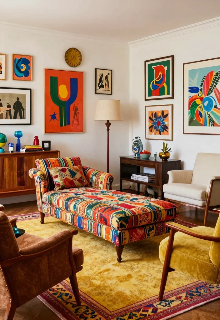 16 Chaise Lounge Living Room Arrangement Ideas: Elegant and Relaxed 9 16 Chaise Lounge Living Room Arrangement Ideas: Elegant and Relaxed - 8. Eclectic Mix and Match 1