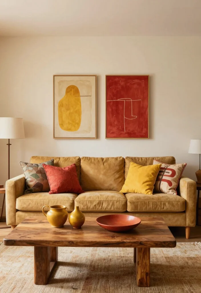 16 Christian Living Room Decor Ideas: Faith Inspired and Warm 13 16 Christian Living Room Decor Ideas: Faith Inspired and Warm - 12. Warm Color Palette 1
