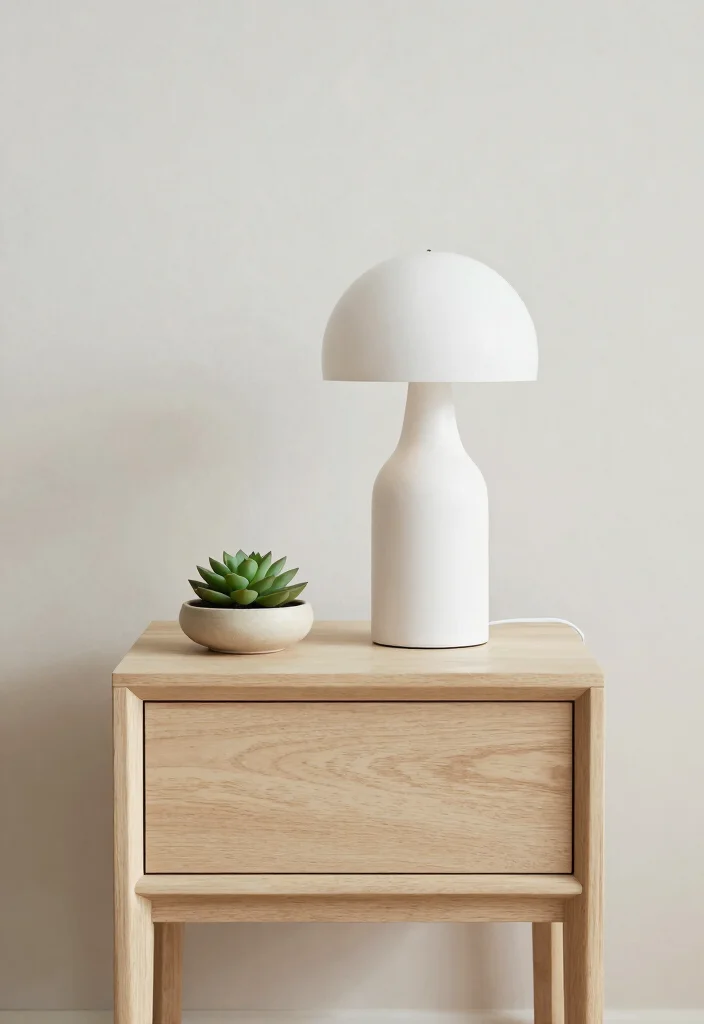 16 End Table Decor Living Room With Lamp Ideas: Warm Layered Look 4 16 End Table Decor Living Room With Lamp Ideas: Warm Layered Look - 3. Minimalist Approach with Clean Lines 1
