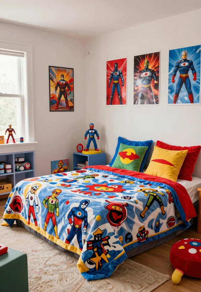 16 Fort Ideas for a Cozy Bedroom Retreat 11 16 Fort Ideas for a Cozy Bedroom Retreat - 10. Superhero Hideout 1