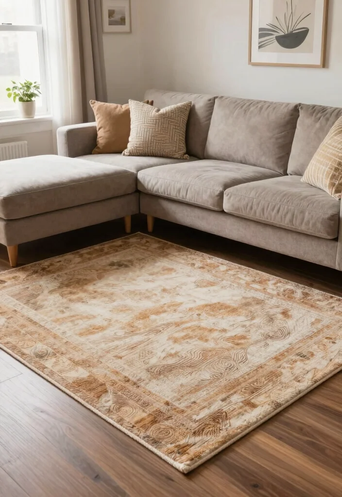 16 L Shape Sofa Living Room Cozy Ideas Perfect Layouts 17 16 L Shape Sofa Living Room Cozy Ideas Perfect Layouts - 16. Create Zones with Rugs 1