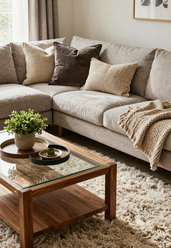 16 L Shape Sofa Living Room Cozy Ideas Perfect Layouts 3 16 L Shape Sofa Living Room Cozy Ideas Perfect Layouts - 2. Mixing Textures for Depth 1