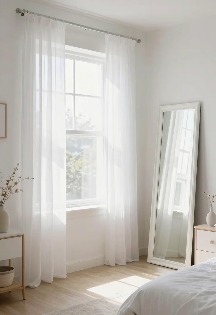 16 Small White Bedroom Ideas Bright Clean and Airy 4 16 Small White Bedroom Ideas Bright Clean and Airy - 3. Utilize Natural Light 1