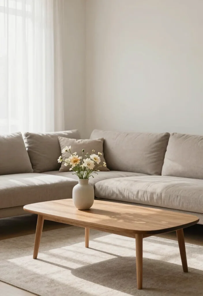 16 Soft Living Room Ideas: Calm, Cozy, and Inviting 15 16 Soft Living Room Ideas: Calm, Cozy, and Inviting - 14. Embrace Minimalistic Decor 1