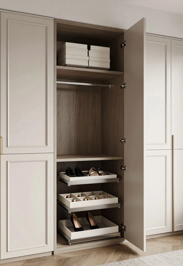 17 Bedroom With Dressing Room Ideas Functional Luxury 12 17 Bedroom With Dressing Room Ideas Functional Luxury - 11. Integrated Closet Systems 1
