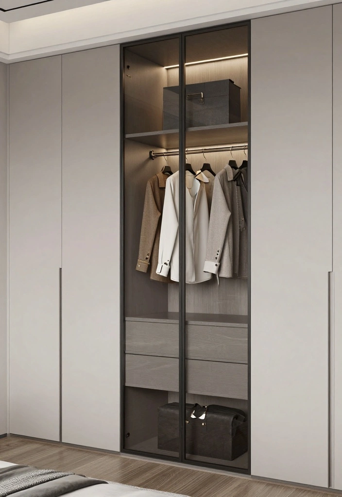 17 Bedroom With Dressing Room Ideas Functional Luxury 14 17 Bedroom With Dressing Room Ideas Functional Luxury - 13. Modern Wardrobe Displays 1