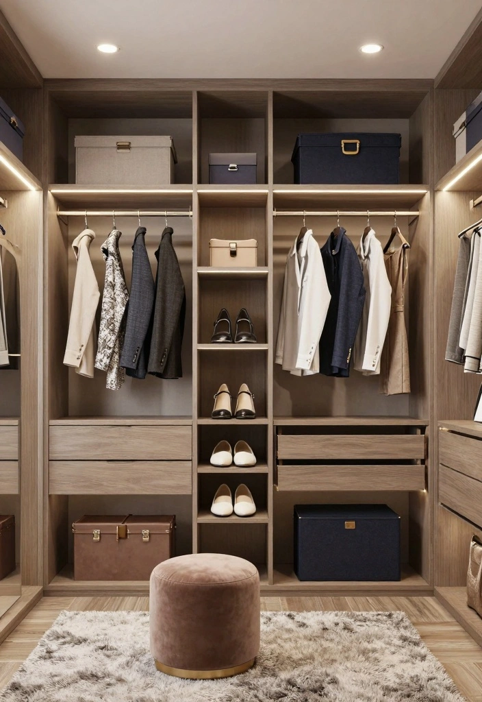 17 Bedroom With Dressing Room Ideas Functional Luxury 7 17 Bedroom With Dressing Room Ideas Functional Luxury - 6. Stunning Walk-In Closet 1