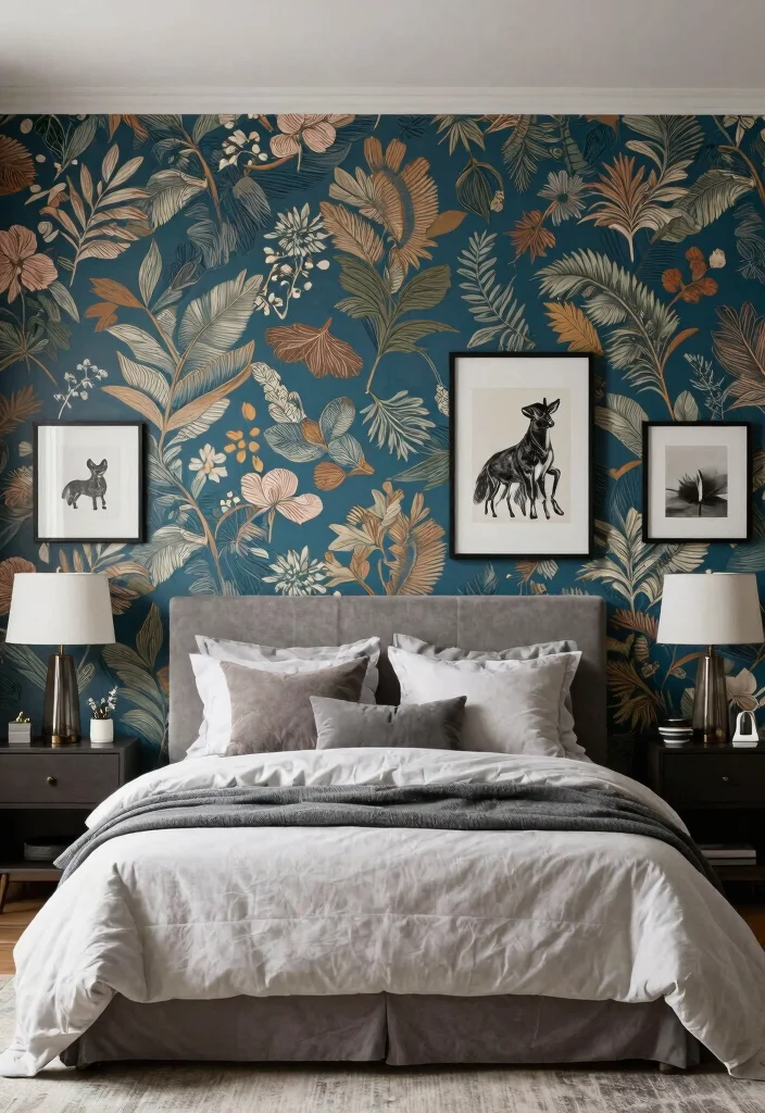 17 Bedroom With Dressing Room Ideas Functional Luxury 10 17 Bedroom With Dressing Room Ideas Functional Luxury - 9. Colorful Accent Walls 1